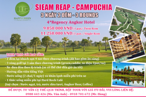 Tour Golf Trải Nghiệm Sieam Reap 3N2Đ
